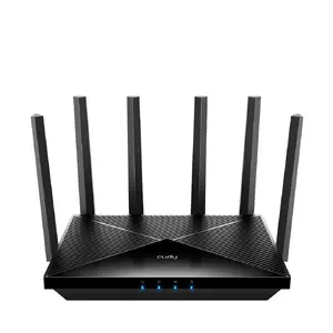 Wireless router Cudy BE6500 Gigabit Dual Band Wi‑Fi 7 (802.11be), 2.4/5 GHz, 4x Gigabit LAN, ARM quad‑core 2 GHz