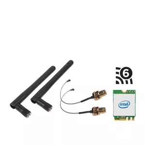 WLAN Kit Shuttle WLN-M3 Intel WLAN M.2 card Bluetooth Dual-band 2400 Mbit/s