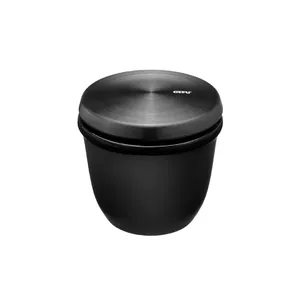 Spice container GEFU X-PLOSION® Black — compact countertop spice canister