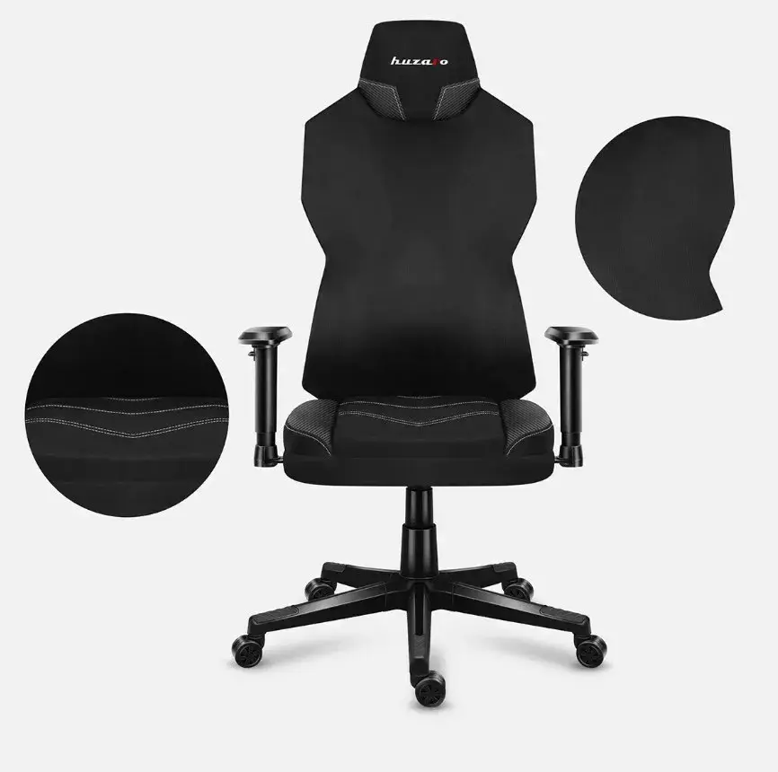 Игровое кресло huzaro Combat 6.2 Black RGB Photo 19