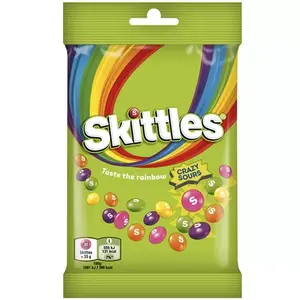 Candy Skittles Skittles Crazy Sours 95 g pack