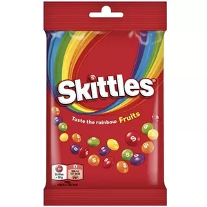 Candy Skittles Fruits 95 g by Skittles — fruit-flavored chewy candy, single pack