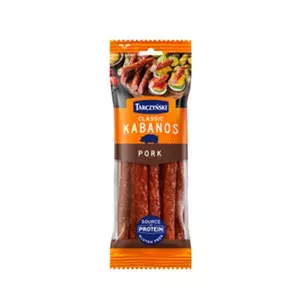 Sausage Tarczynski Kabanos Classic 200g, ready-to-eat pork kabanos sausages