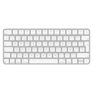 Apple Magic Keyboard Универсальная USB Bluetooth QWERTY Испанская Белая