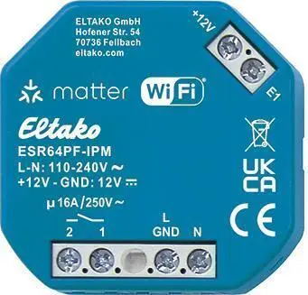 Relejs Eltako ESR64PF-IPM Wi‑Fi 30064021 16A