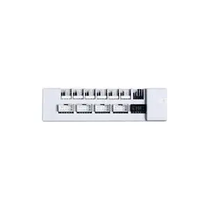 USB and PWM Hub Lian Li EDGE HUB EG-HUB01W — 4× USB, 6× PWM, white