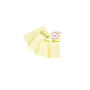 Kores N46074 Note Paper Square Yellow Self-adhesive 75x75mm
