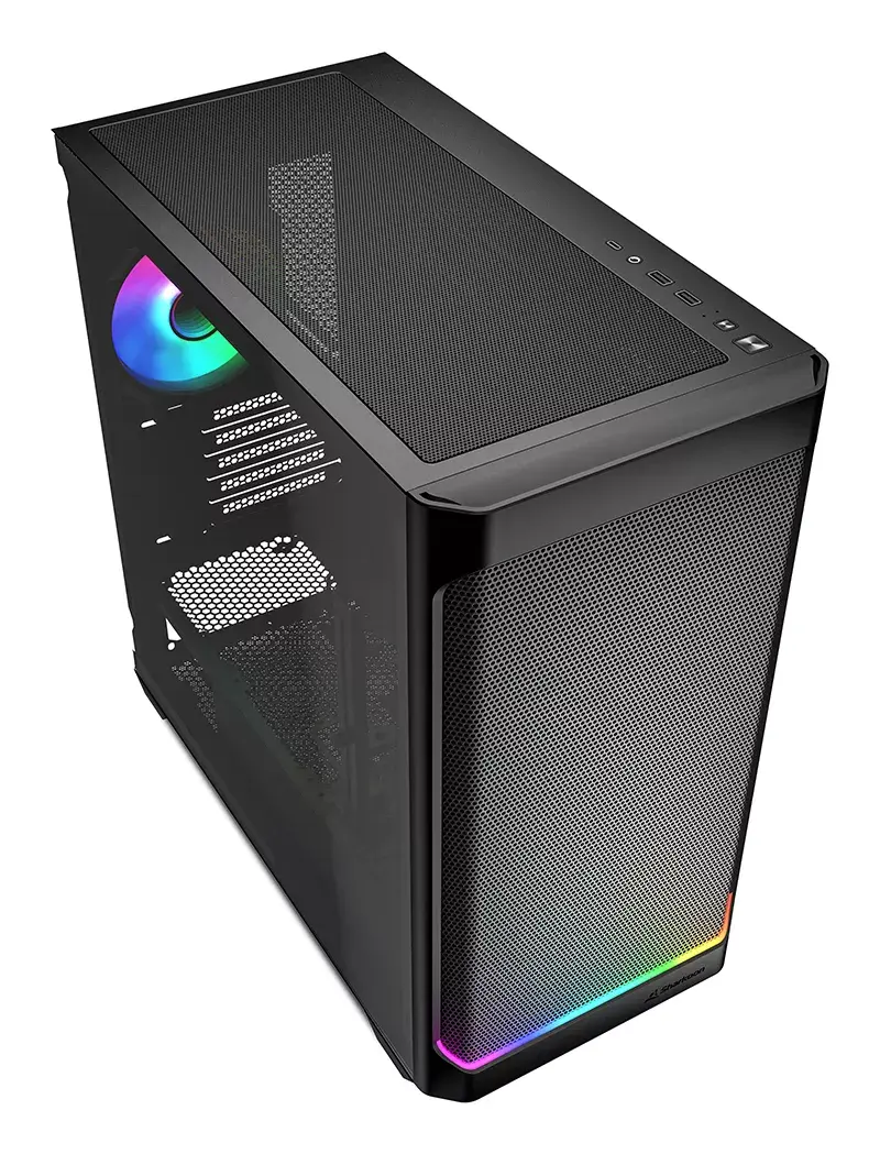 Компьютерный корпус Sharkoon MK4W RGB Strip Photo 3