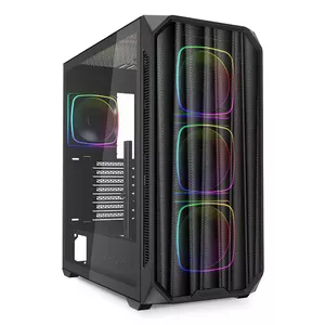 PC Case Sharkoon AK5M RGB Midi Tower Black