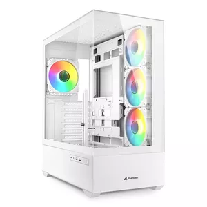 PC Case Sharkoon AK6 RGB, ATX, White