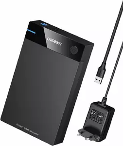 Корпус для жесткого диска UGREEN 50422 для 3.5" и 2.5" SATA, USB 3.0 (5 Гбит/с)
