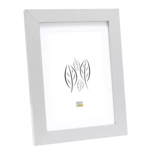 Single picture frame Deknudt S66KD1 P1 20x20 Silver Wood Glass