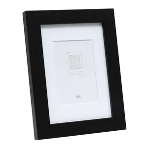 Single picture frame Deknudt S66KF2 P1 20x20 Black Glass Wood
