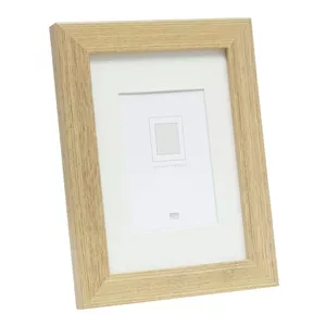 Single picture frame Deknudt S66KH1 P1 Natural Glass Wood 233mm
