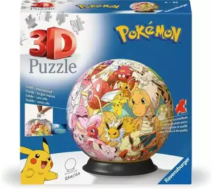 3D Пазл Шар Ravensburger Pokémon Регион Канто 73 шт