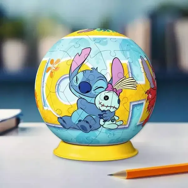 3D Pužļu Bumba Ravensburger Disney Stitch Photo 6
