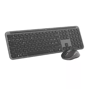 Logitech MK950 Signature Slim Keyboard Mouse included Office RF Wireless + Bluetooth QWERTY Spanish Graphite