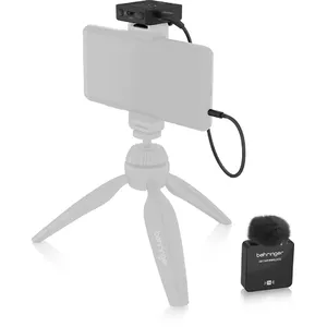 Bezvadu mikrofonu sistēma Behringer Go Cam Wireless 2.4 GHz, pārnēsājams komplekts