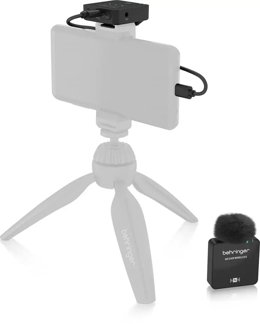 Behringer Go Cam Wireless 2.4 GHz bezvadu mikrofons Photo 2