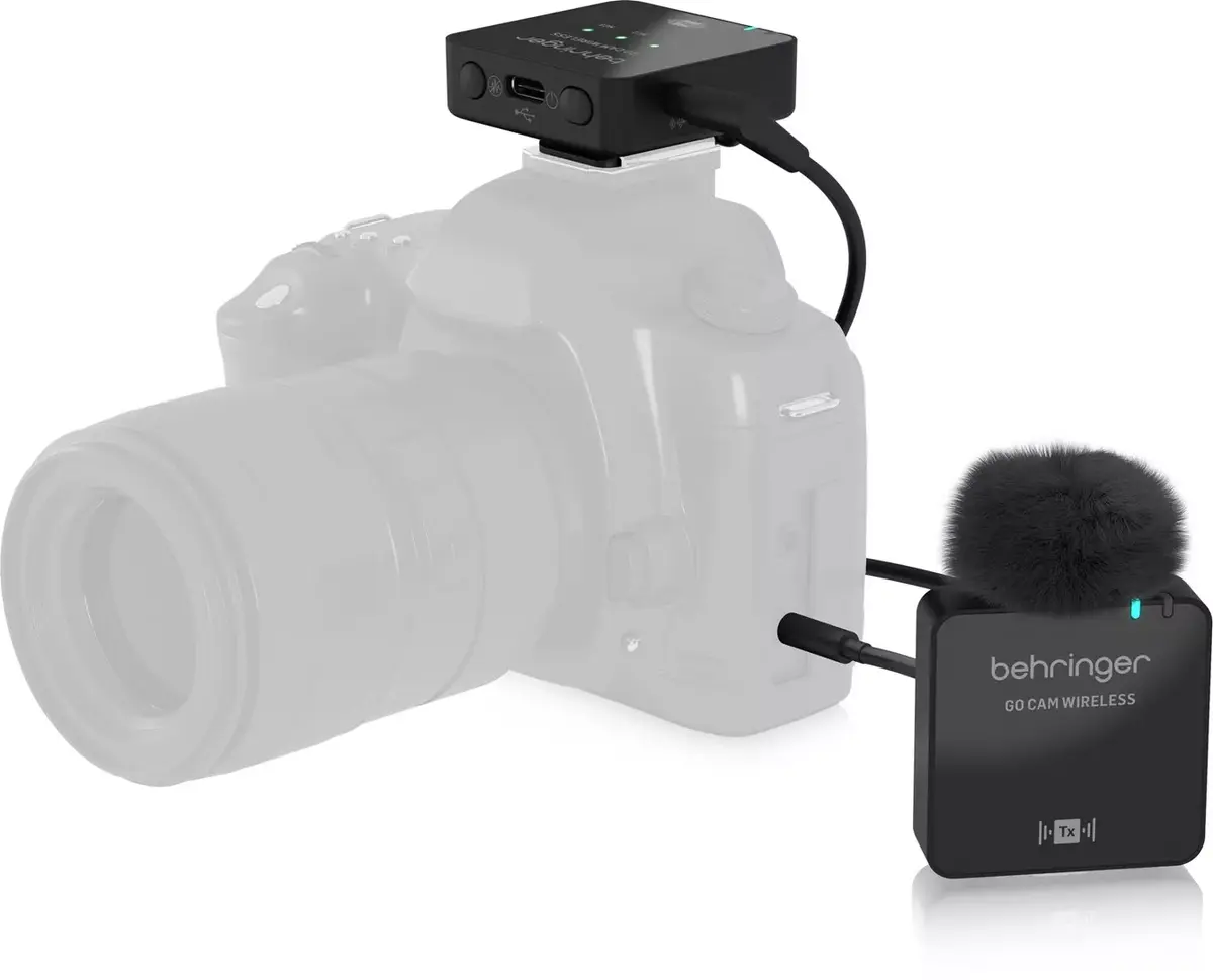Behringer Go Cam Wireless 2.4 GHz bezvadu mikrofons Photo 8
