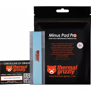 Термопрокладка Thermal Grizzly Minus Pad Pro 120×20×2.0 мм, 2 шт.