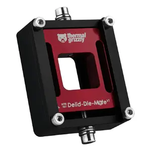 Thermal Grizzly Delid-Die-Mate Tool Intel 1851 — black/red, delidding and die-mate accessory