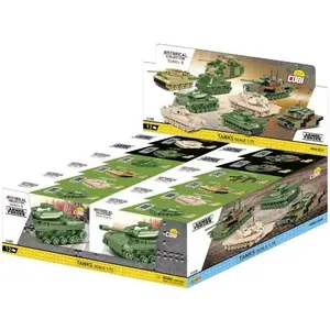 Die-cast model tank COBI Historical Collection WWII CDU tanks 1:72 scale single piece