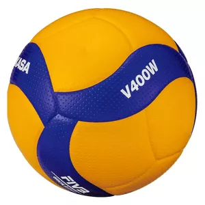 Volejbola bumba MIKASA V400W izm. 4 P8829 - spēles/ārā lietošanai, sacensību tipa paneļi