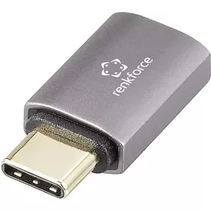 Адаптер USB-C Renkforce RF-3778880 — USB4, 1x вилка на 1x гнездо, поддержка до 8K