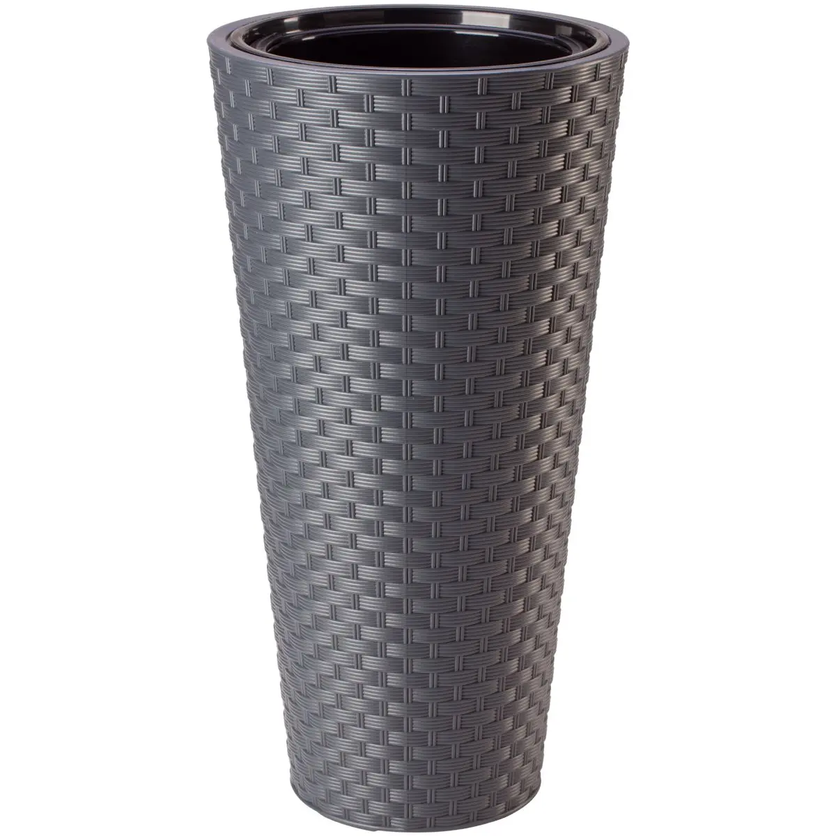Puķupods FORM_PLASTIC Slim 30 cm, pelēks
