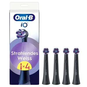 Oral-B iO Electric Toothbrush Black 4 Brush Heads Included