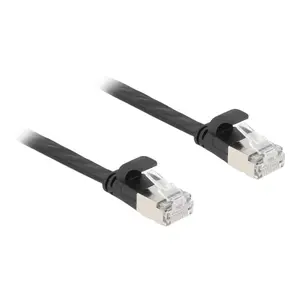 Networking cable DeLOCK 81168 RJ-45 Cat6a 7.5 m Black