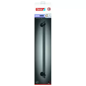 Настенный держатель для полотенец Tesa MOON Black — полотенцедержатель для ванной, модель 40621-00000-00