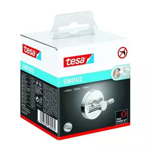 Tesa Hook Double Smooz 40360 40630-00000-00 adhesive mounting double hook