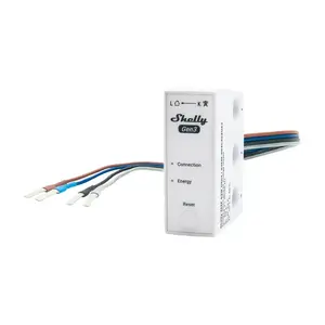 WiFi energy meter Shelly 3EM-63W Gen3 — 3-channel wired power meter