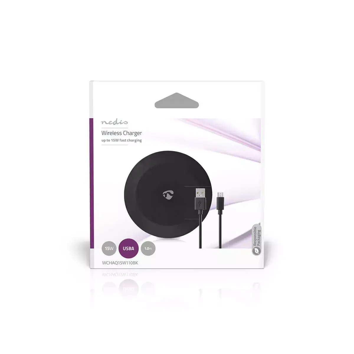 Portable Charger Nedis WCHAQ15W110BK, Code: WCHAQ15W110BK Photo 8