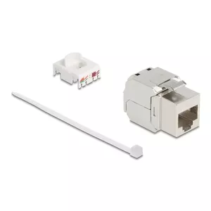 Cable gender changer DeLOCK 90683 RJ45 LSA Silver