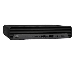 Мини-ПК HP Pro Mini 400 G9 с процессором Intel Core i7-13700T, 16 ГБ оперативной памяти DDR4, накопителем 512 ГБ SSD и Windows 11 Pro, цвет черный
