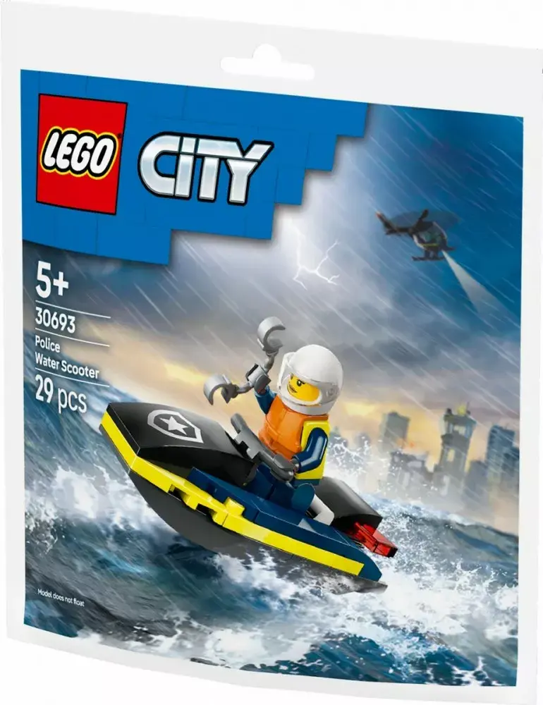 LEGO City policijas ūdens skūteris 30693 Photo 2