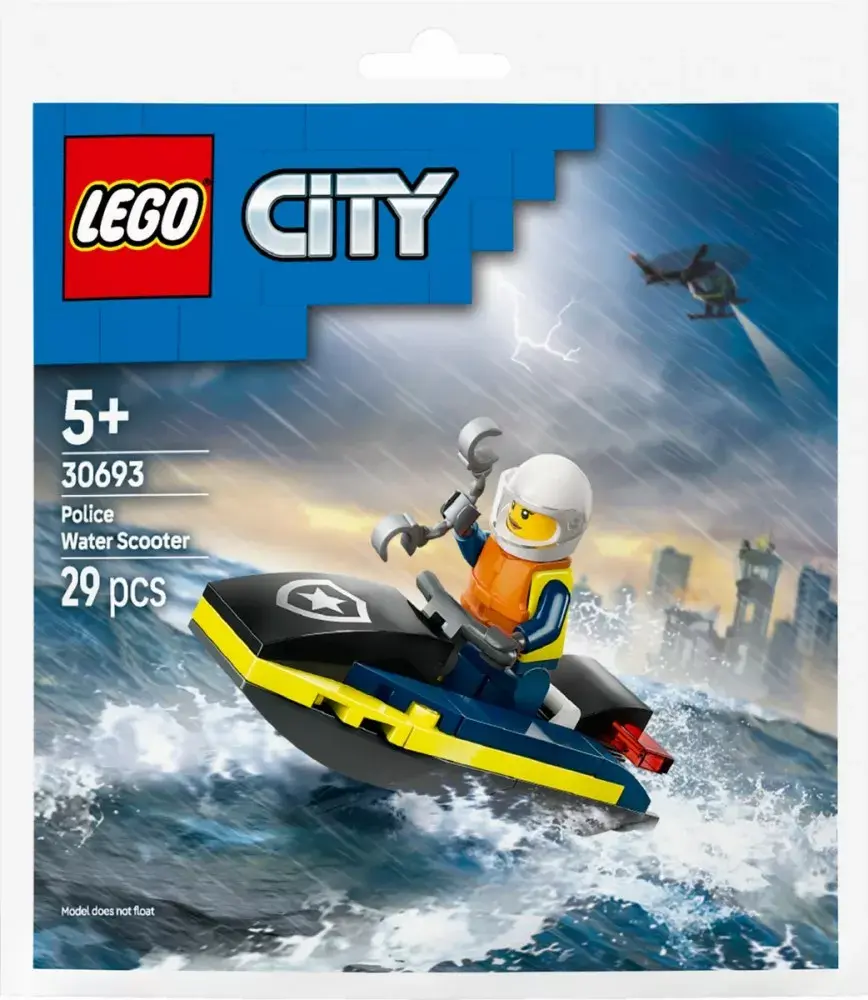 LEGO City policijas ūdens skūteris 30693 Photo 3