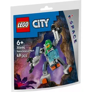 Construction Toy LEGO City Space Explorer Mech 30694 with movable arms and legs