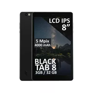 Tablet BLOW BlackTAB8 8" 4G LTE, 3GB RAM, 32GB eMCP, Android 14, IPS 1200×1920, MicroSD