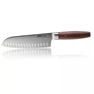 Kitchen knife GEFU ENNO Santoku 18 cm with grooves — 18 cm blade