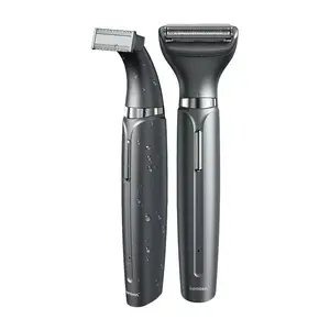 Kensen ķermeņa trimmeris 05-KTMQ31-0GA pelēks 2‑vienā dizains