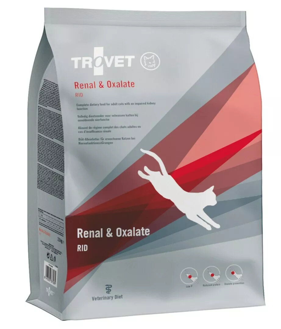 Sausais barības kaķiem TROVET Renal &