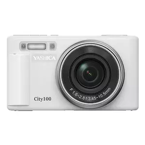Compact camera Yashica City 100 72 MP CMOS Silver White