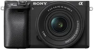 Беззеркальная камера Sony Alpha ILCE-6400AK 24.2 МП CMOS 4K Ultra HD Черный с объективом 16-50 мм Wi-Fi Сенсорный экран