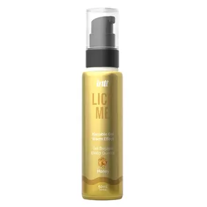 Intt flavored intimate lubricant gel Lick Me Honey 50 ml — warming, edible honey flavor
