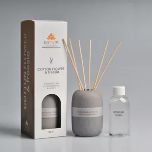 Aromatic oil ArtFlow Cotton Flower & Freesia 120 ml — fragrance oil for diffusers and home scenting