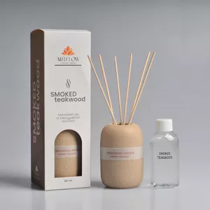 Aromatic oil ArtFlow SMOKED TEAKWOOD 120 ml — fragrance oil for diffusers and aromatherapy
